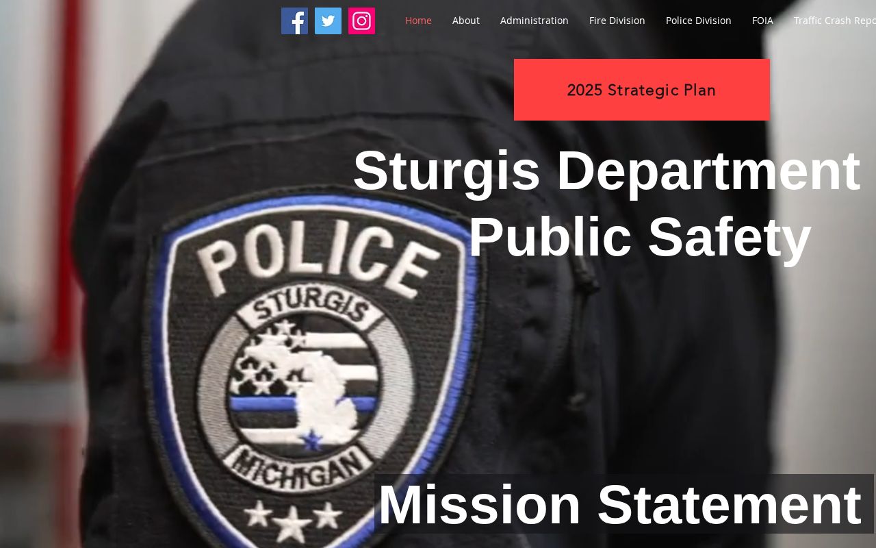 Sturgis Public Safety recent arrest records navigation in St. Joseph County